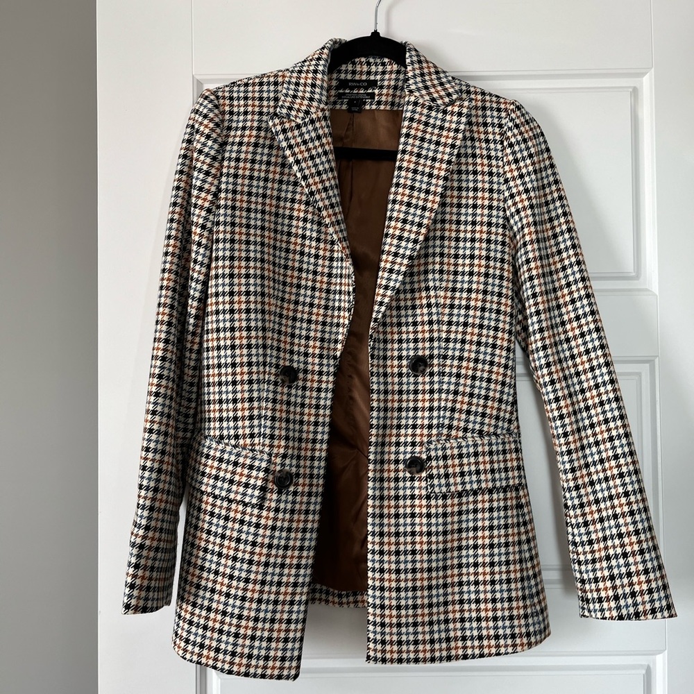 RW&CO Houndstooth Blazer